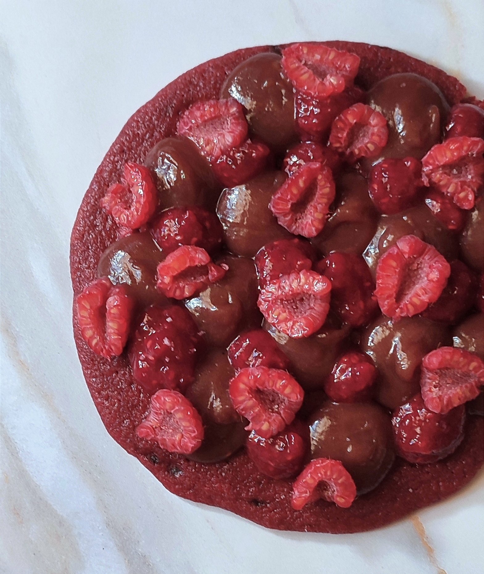 Cookie à La Framboise De Cédric Grolet - Chocacaothe